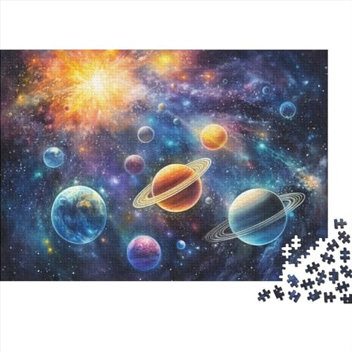 Die Himmel Puzzle 1000-teilige Schwer Puzzle Spielzeug Lernspiel Impossible Herausforderung Spielzeug Für Erwachsene Und Kinder Ab 12 Jahren 1000pcs (75x50cm) von FYQTCIAN