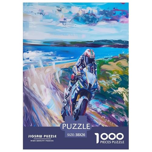 Dirt Bike Puzzles 1000-teilige Schwer Puzzle Spielzeug Lernspiel Impossible Herausforderungsspielzeug Für Erwachsene Und Kinder in Bewährter 38x26cm/1000pcs Dirt Bike Puzzles 1000-teilige Schwer Puzzle Spielzeug Lernspiel Impossible Herausforderungsspielzeug Für Erwachsene Und Kinder in Bewährter 38x26cm/1000pcs von FYQTCIAN