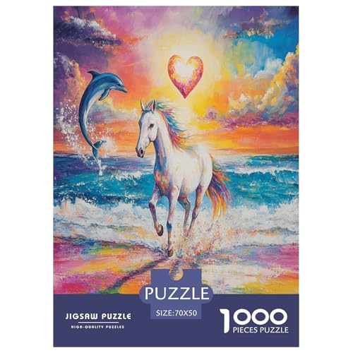 Fine Pferd Puzzle 1000 Teile Schwer Puzzle Spielzeug Lernspiel Impossible Herausforderung Spielzeug Für Erwachsene Kinder 70x50cm/1000pcs Fine Pferd Puzzle 1000 Teile Schwer Puzzle Spielzeug Lernspiel Impossible Herausforderung Spielzeug Für Erwachsene Kinder 70x50cm/1000pcs von FYQTCIAN