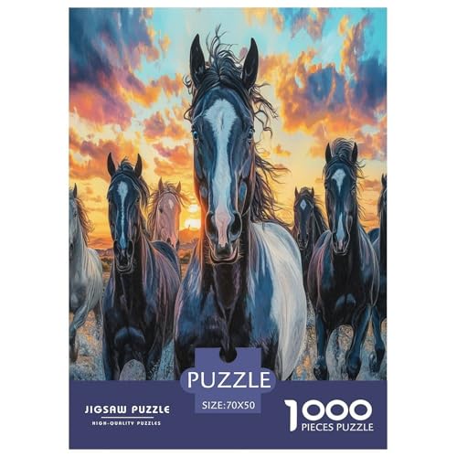 Fine Pferd Puzzles 1000 Teile Schwer Puzzle Spielzeug Lernspiel Impossible Herausforderungsspielzeug Für Erwachsene Und Kinder in Bewährter 70x50cm/1000pcs Fine Pferd Puzzles 1000 Teile Schwer Puzzle Spielzeug Lernspiel Impossible Herausforderungsspielzeug Für Erwachsene Und Kinder in Bewährter 70x50cm/1000pcs von FYQTCIAN