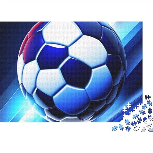 Fußball Puzzle 1000-teilige Schwer Puzzle Spielzeug Lernspiel Impossible Sport Herausforderung Spielzeug Für Erwachsene Und Kinder in Bewährter 1000pcs (75x50cm) von FYQTCIAN