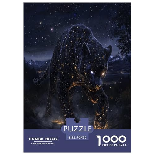 Leopard Puzzle 1000 Teile Schwer Puzzle Spielzeug Lernspiel Impossible Herausforderungsspielzeug Für Erwachsene Und Kinder Ab 12 Jahren 70x50cm/1000pcs Leopard Puzzle 1000 Teile Schwer Puzzle Spielzeug Lernspiel Impossible Herausforderungsspielzeug Für Erwachsene Und Kinder Ab 12 Jahren 70x50cm/1000pcs von FYQTCIAN
