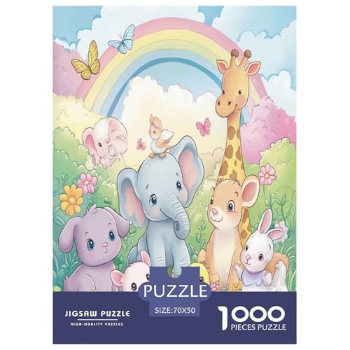 Little Elefanten Puzzles 1000 Teile Schwer Puzzle Spielzeug Lernspiel Impossible Herausforderungsspielzeug Für Erwachsene Und Kinder Ab 14 Jahren 70x50cm/1000pcs von FYQTCIAN