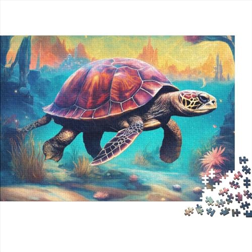 Meerestiere Puzzle 1000 Teile Schwer Puzzle Spielzeug Lernspiel Impossible Herausforderungsspielzeug Für Erwachsene Und Kinder Ab 12 Jahren 1000pcs (75x50cm) von FYQTCIAN