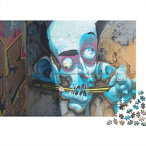 Meerjungfrau Puzzle 1000-teilige Schwer Puzzle Spielzeug Pädagogisches Spiel Impossible Anime Herausforderung Spielzeug Für Erwachsene Kinder 1000pcs (75x50cm) von FYQTCIAN