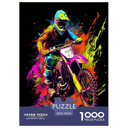 Motorrad Puzzle 1000 Teile Schwer Puzzle Spielzeug Lernspiel Impossible Herausforderung Spielzeug Für Erwachsene Kinder 70x50cm/1000pcs Motorrad Puzzle 1000 Teile Schwer Puzzle Spielzeug Lernspiel Impossible Herausforderung Spielzeug Für Erwachsene Kinder 70x50cm/1000pcs von FYQTCIAN