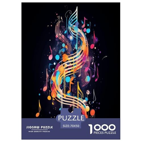 Musiknotiz Puzzles 1000 Teile Schwer Puzzle Spielzeug Lernspiel Impossible Herausforderungsspielzeug Für Erwachsene Und Kinder Ab 12 Jahren 70x50cm/1000pcs Musiknotiz Puzzles 1000 Teile Schwer Puzzle Spielzeug Lernspiel Impossible Herausforderungsspielzeug Für Erwachsene Und Kinder Ab 12 Jahren 70x50cm/1000pcs von FYQTCIAN
