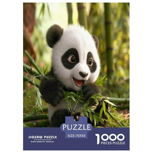 Panda Puzzle 1000 Teile Schwer Puzzle Spielzeug Pädagogisches Spiel Impossible Herausforderungsspielzeug Für Erwachsene Kinder 70x50cm/1000pcs Panda Puzzle 1000 Teile Schwer Puzzle Spielzeug Pädagogisches Spiel Impossible Herausforderungsspielzeug Für Erwachsene Kinder 70x50cm/1000pcs von FYQTCIAN