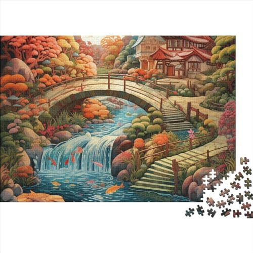 Paradies Puzzle 1000 Teile Schwer Puzzle Spielzeug Lernspiel Impossible Herausforderungsspielzeug Für Erwachsene Kinder 1000pcs (75x50cm) von FYQTCIAN