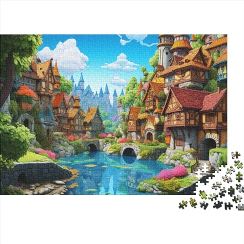 Paradies Puzzle 1000-teilige Schwer Puzzle Spielzeug Pädagogisches Spiel Impossible Herausforderungsspielzeug Für Erwachsene Und Kinder in Bewährter 1000pcs (75x50cm) von FYQTCIAN