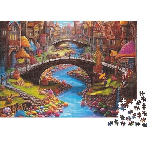 Paradies Puzzles 1000 Teile Schwer Puzzle Spielzeug Lernspiel Impossible Herausforderung Spielzeug Für Erwachsene Und Kinder Ab 12 Jahren 1000pcs (75x50cm) von FYQTCIAN
