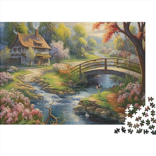 Paradies Puzzles 1000 Teile Schwer Puzzle Spielzeug Lernspiel Impossible Herausforderung Spielzeug Für Erwachsene Und Kinder Ab 12 Jahren 1000pcs (75x50cm) von FYQTCIAN