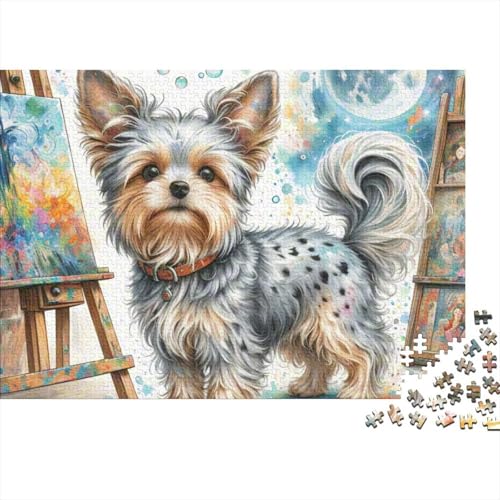 Premium Papillon 1000 Teile Puzzle Aus Holz - Herausforderndes Geschicklichkeitsspiel Für Erwachsene, Entspannende Wandkunst, Hochwertiges Geschenk 1000pcs (75x50cm) von FYQTCIAN