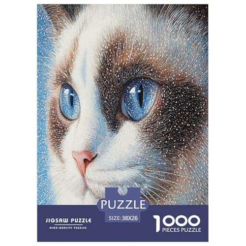 Ragdoll Puzzle 1000-teilige Schwer Puzzle Spielzeug Lernspiel Impossible Herausforderung Spielzeug Für Erwachsene Kinder 38x26cm/1000pcs Ragdoll Puzzle 1000-teilige Schwer Puzzle Spielzeug Lernspiel Impossible Herausforderung Spielzeug Für Erwachsene Kinder 38x26cm/1000pcs von FYQTCIAN