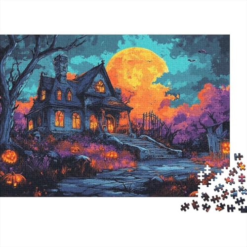 Schloss Puzzle 1000 Teile Schwer Puzzle Spielzeug Lernspiel Impossible Herausforderungsspielzeug Für Erwachsene Und Kinder in Bewährter 1000pcs (75x50cm) von FYQTCIAN