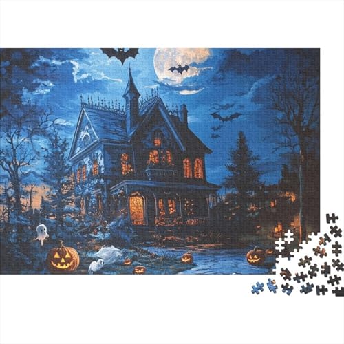 Schloss Puzzles 1000 Teile Schwer Puzzle Spielzeug Lernspiel Impossible Herausforderung Spielzeug Für Erwachsene Kinder 1000pcs (75x50cm) von FYQTCIAN