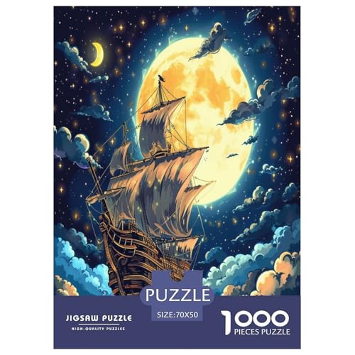 Segelboot Puzzle 1000 Teile Schwer Puzzle Spielzeug Lernspiel Impossible Herausforderung Spielzeug Für Erwachsene Kinder 70x50cm/1000pcs Segelboot Puzzle 1000 Teile Schwer Puzzle Spielzeug Lernspiel Impossible Herausforderung Spielzeug Für Erwachsene Kinder 70x50cm/1000pcs von FYQTCIAN
