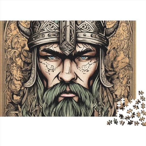 Wikingermythos Puzzle 1000 Teile Schwer Puzzle Spielzeug Lernspiel Impossible Herausforderungsspielzeug Für Erwachsene Und Kinder Ab 12 Jahren 1000pcs (75x50cm) von FYQTCIAN
