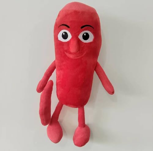 FYTSHFG Brainrot Tralalero Tralalala Plüsch, italienischer und Tung Tung Sahur, gefüllte Figur, Kissen als Raumdekoration für Spielefans (08) von FYTSHFG