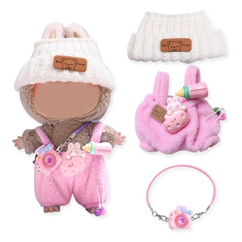 Kleidung, DIY Monster Outfit Zubehör, Kleidung für Puppe, Puppenzubehör, abubu Puppenkleidung, für 17cm Puppen Pullover Hoodie Kleidung DIY Kinder Geschenke(A) von FYZSJWL