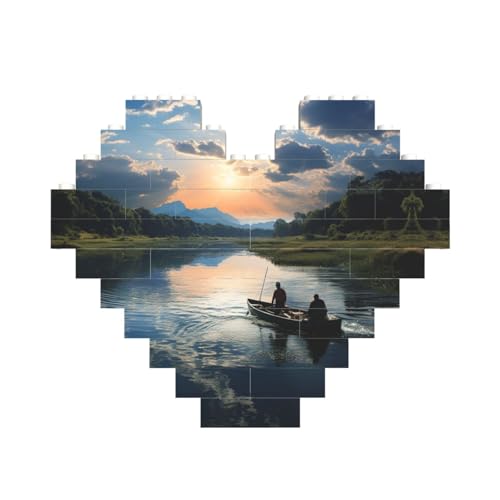Baustein-Puzzle, Angel-Szenik, personalisierbar, für Erwachsene, Bausteine, Puzzle, 3D-Herzblöcke, Puzzle, Ziegelsteine, Heimdekoration, Geschenk Baustein-Puzzle, Angel-Szenik, personalisierbar, für Erwachsene, Bausteine, Puzzle, 3D-Herzblöcke, Puzzle, Ziegelsteine, Heimdekoration, Geschenk von FZQVSLCM