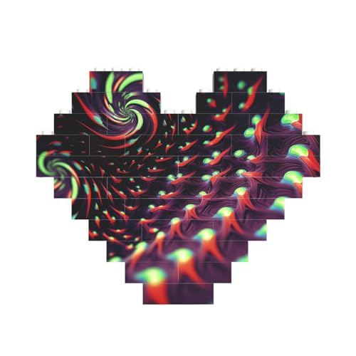 Baustein-Puzzle, Fantasy, Sci-Fi, Schwindel, personalisierte Ziegelstein-Puzzles für Erwachsene, Bausteine, Puzzle, 3D-Herzblöcke, Puzzle, Ziegelsteine, Heimdekoration, Geschenk Baustein-Puzzle, Fantasy, Sci-Fi, Schwindel, personalisierte Ziegelstein-Puzzles für Erwachsene, Bausteine, Puzzle, 3D-Herzblöcke, Puzzle, Ziegelsteine, Heimdekoration, Geschenk von FZQVSLCM