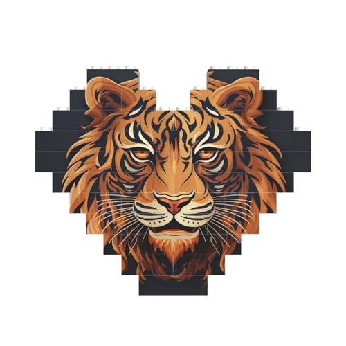 Baustein-Puzzle, Neujahrs-Tiger-Logo-Design, personalisierte Ziegelstein-Puzzles für Erwachsene, Bausteine, Puzzle, 3D-Herzblöcke, Puzzle, Ziegelsteine, Heimdekoration, Geschenk Baustein-Puzzle, Neujahrs-Tiger-Logo-Design, personalisierte Ziegelstein-Puzzles für Erwachsene, Bausteine, Puzzle, 3D-Herzblöcke, Puzzle, Ziegelsteine, Heimdekoration, Geschenk von FZQVSLCM