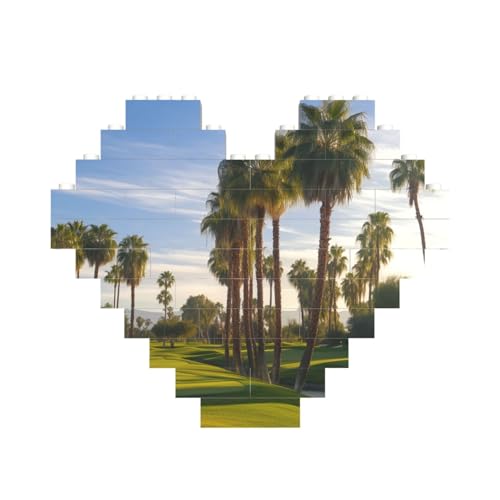 Baustein-Puzzle, Palme, Golfplatz, personalisierte Ziegelstein-Puzzles für Erwachsene, Bausteine, Puzzle, 3D-Herzblöcke, Puzzle, Ziegelsteine, Heimdekoration, Geschenk Baustein-Puzzle, Palme, Golfplatz, personalisierte Ziegelstein-Puzzles für Erwachsene, Bausteine, Puzzle, 3D-Herzblöcke, Puzzle, Ziegelsteine, Heimdekoration, Geschenk von FZQVSLCM