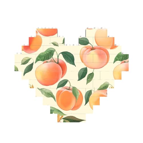 Baustein-Puzzle, Pfirsichfarben, personalisierbar, für Erwachsene, Bausteine, Puzzle, 3D-Herzblöcke, Puzzle, Ziegelsteine, für Heimdekoration, Geschenk Baustein-Puzzle, Pfirsichfarben, personalisierbar, für Erwachsene, Bausteine, Puzzle, 3D-Herzblöcke, Puzzle, Ziegelsteine, für Heimdekoration, Geschenk von FZQVSLCM