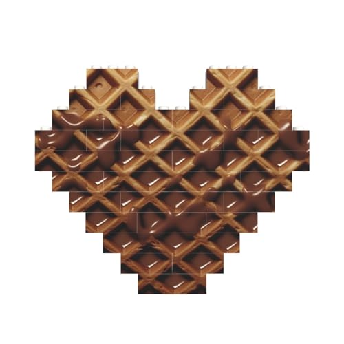 Baustein-Puzzle, Schokoladenwaffeln, personalisierte Ziegelstein-Puzzles für Erwachsene, Bausteine, Puzzle, 3D-Herzblöcke, Puzzle, Ziegelsteine, für Heimdekoration, Geschenk Baustein-Puzzle, Schokoladenwaffeln, personalisierte Ziegelstein-Puzzles für Erwachsene, Bausteine, Puzzle, 3D-Herzblöcke, Puzzle, Ziegelsteine, für Heimdekoration, Geschenk von FZQVSLCM