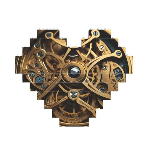 Baustein-Puzzle, coole Steampunk-Zahnräder, personalisierte Ziegelstein-Puzzles für Erwachsene, Bausteine, Puzzle, 3D-Herzblöcke, Puzzle, Ziegelsteine, Heimdekoration, Geschenk Baustein-Puzzle, coole Steampunk-Zahnräder, personalisierte Ziegelstein-Puzzles für Erwachsene, Bausteine, Puzzle, 3D-Herzblöcke, Puzzle, Ziegelsteine, Heimdekoration, Geschenk von FZQVSLCM