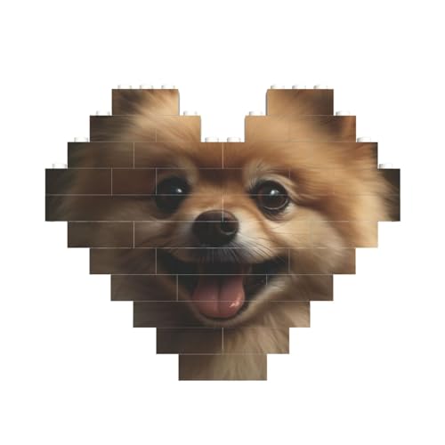 Baustein-Puzzle, niedlicher Zwergspitz, personalisierbar, für Erwachsene, Bausteine, Puzzle, 3D-Herzblöcke, Puzzle, Ziegelsteine, Heimdekoration, Geschenk Baustein-Puzzle, niedlicher Zwergspitz, personalisierbar, für Erwachsene, Bausteine, Puzzle, 3D-Herzblöcke, Puzzle, Ziegelsteine, Heimdekoration, Geschenk von FZQVSLCM