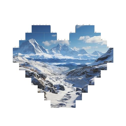 Baustein-Puzzle, spektakuläre schneebedeckte Berge, personalisierte Ziegelstein-Puzzles für Erwachsene, Baustein-Puzzle, 3D-Herzblöcke, Puzzle, Ziegelsteine, Heimdekoration, Geschenk Baustein-Puzzle, spektakuläre schneebedeckte Berge, personalisierte Ziegelstein-Puzzles für Erwachsene, Baustein-Puzzle, 3D-Herzblöcke, Puzzle, Ziegelsteine, Heimdekoration, Geschenk von FZQVSLCM