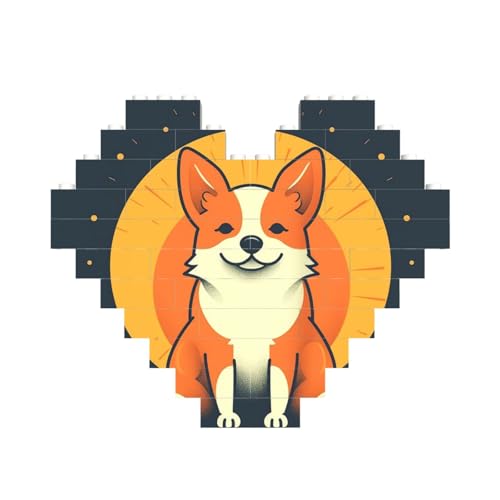 Baustein-Puzzle, verspielte Corgi, personalisierte Ziegelstein-Puzzles für Erwachsene, Bausteine, Puzzle, 3D-Herzblöcke, Puzzle, Ziegelsteine, Heimdekoration, Geschenk Baustein-Puzzle, verspielte Corgi, personalisierte Ziegelstein-Puzzles für Erwachsene, Bausteine, Puzzle, 3D-Herzblöcke, Puzzle, Ziegelsteine, Heimdekoration, Geschenk von FZQVSLCM