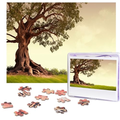Puzzle für Erwachsene, 500 Teile, lustig, herausfordernd, Baum mit Ast, Landschaft, Bildpuzzle, Holzpuzzle, Kunstwerk, Familienspiel, Puzzle für Geburtstag, 51,8 x 38,1 cm Puzzle für Erwachsene, 500 Teile, lustig, herausfordernd, Baum mit Ast, Landschaft, Bildpuzzle, Holzpuzzle, Kunstwerk, Familienspiel, Puzzle für Geburtstag, 51,8 x 38,1 cm von FZQVSLCM