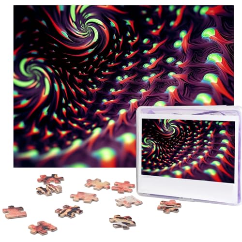 Puzzle für Erwachsene, 500 Teile, lustig, herausfordernd, Fantasie, Sci-Fi, Schwindel, Bildpuzzle, Holzpuzzle, Kunstwerk, Familienspiel, Puzzle für Geburtstag, 51,8 x 38,1 cm Puzzle für Erwachsene, 500 Teile, lustig, herausfordernd, Fantasie, Sci-Fi, Schwindel, Bildpuzzle, Holzpuzzle, Kunstwerk, Familienspiel, Puzzle für Geburtstag, 51,8 x 38,1 cm von FZQVSLCM
