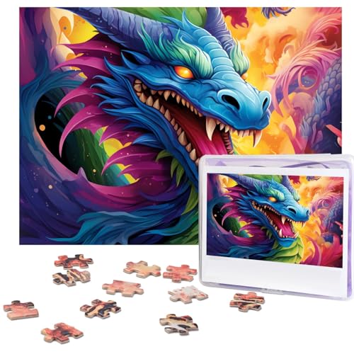 Puzzle für Erwachsene, 500 Teile, lustige, herausfordernde Puzzles, buntes Bild, Holzpuzzle, Kunstwerk, Familienspiel, Puzzle für Geburtstag, 51,8 x 38,1 cm Puzzle für Erwachsene, 500 Teile, lustige, herausfordernde Puzzles, buntes Bild, Holzpuzzle, Kunstwerk, Familienspiel, Puzzle für Geburtstag, 51,8 x 38,1 cm von FZQVSLCM