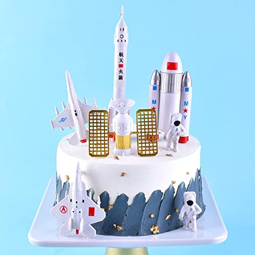 7 Stück Happy Birthday Girlande, Tortendeko Einschulung, Schulanfang Deko,Tortendeko Geburtstag, Deko Einschulung Junge, Geburtstag Deko 2 Jahre Junge, Rakete、Aero-Raketen、Space Shuttle 7 Stück Happy Birthday Girlande, Tortendeko Einschulung, Schulanfang Deko,Tortendeko Geburtstag, Deko Einschulung Junge, Geburtstag Deko 2 Jahre Junge, Rakete、Aero-Raketen、Space Shuttle von FZSECRIU