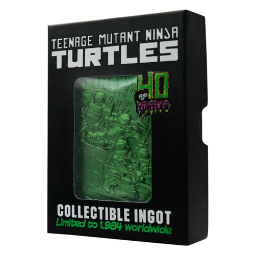 Fanattik Teenage Mutant Ninja Turtles Limited Edition 40th Anniversary Green Barren von FaNaTtik