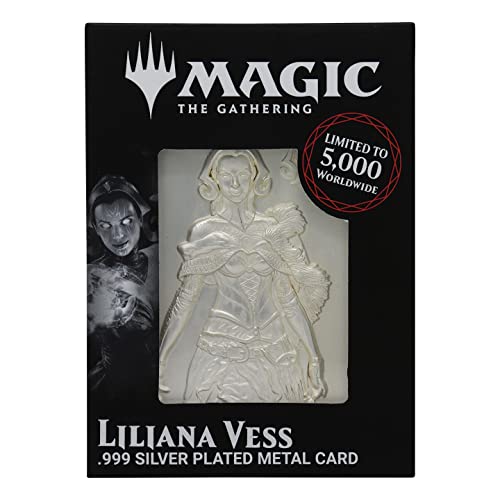 Magic the Gathering Liliana Vess, limitierte Auflage, 999 versilbert, dekoratives Sammlerstück von FaNaTtik