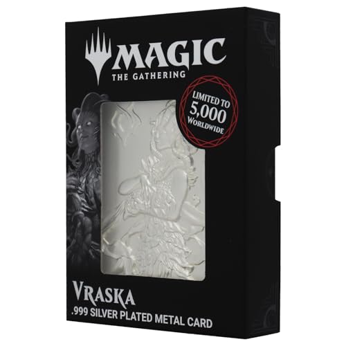 Magic the Gathering Limitierte Auflage, 999 versilbertes Vraska-Metall, Sammlerstück Magic the Gathering Limitierte Auflage, 999 versilbertes Vraska-Metall, Sammlerstück von FaNaTtik