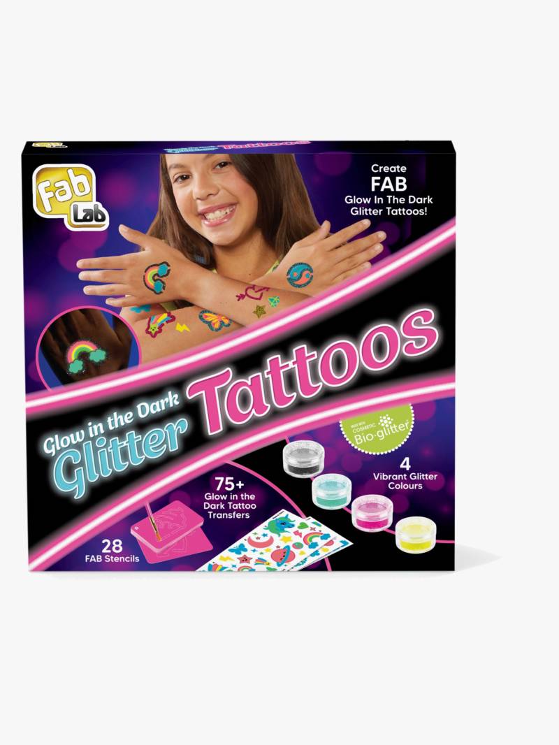 Fab Lab Tattoos Glow In The Dark Glitter von Fab Lab