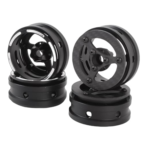 4pcs Kohlefaser -Beadlock -Felgen, 1,9 Zoll Ultra -leichte Rad Felgen, räders RC Rim Hub, Beadlock -räders Felgen für SCX10 D90 Capra 1/10 RC Crawler, 3 Spoke 4pcs Kohlefaser -Beadlock -Felgen, 1,9 Zoll Ultra -leichte Rad Felgen, räders RC Rim Hub, Beadlock -räders Felgen für SCX10 D90 Capra 1/10 RC Crawler, 3 Spoke von Fabater
