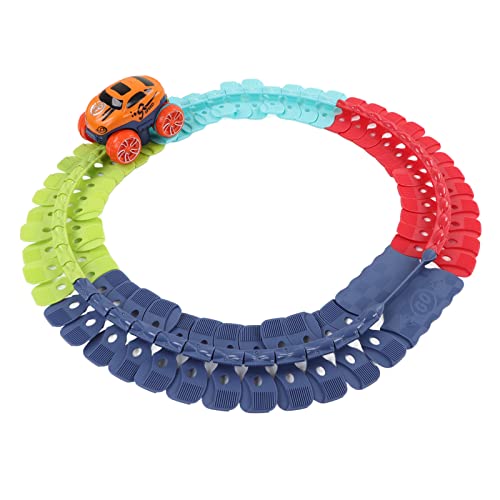 Fabater Flexibles Twist-Fahrzug-Trailzug für Twist-Fahregug-Füren, Einfach Zusammennzubauen, Verbessert Die Koordination, Car-Liquorset für und Mädchen (92 Stück) von Fabater