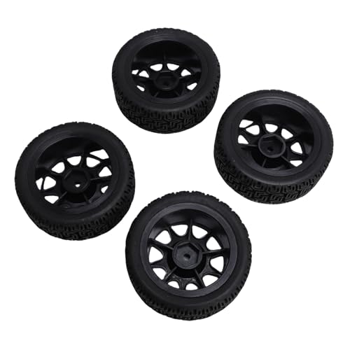Fabater RCAL Rallye Pneumatics Subside AUFIDE LIFTE 1:10 für TT01 XV02 70 Mm 4pcs für SUV Augures (Black) von Fabater