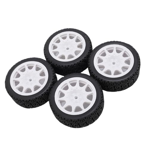 Fabater RCAL Rallye Pneumatics Subside AUFIDE LIFTE 1:10 für TT01 XV02 70 Mm 4pcs für SUV Augures (White) von Fabater