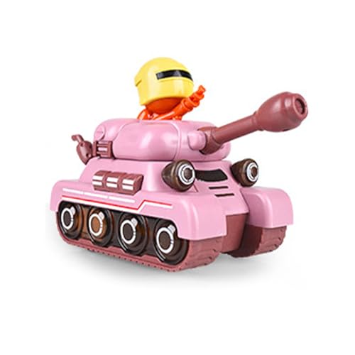 Fabater Spielzeugtank, Robustes Kunststofftankspielzeug für für zu Hause (Rot) von Fabater