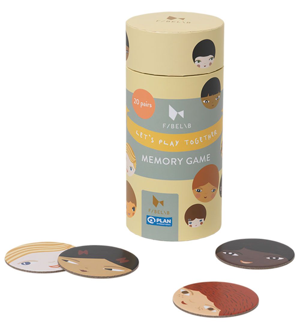 PLAN International x Fabelab Memory-Spiel - 20 Paare - Lasst uns - Fabelab - One Size - Memory-Spiele PLAN International x Fabelab Memory-Spiel - 20 Paare - Lasst uns - Fabelab - One Size - Memory-Spiele von Fabelab