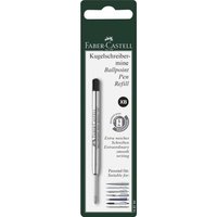 FABER-CASTELL 148794 Kugelschreibermine schwarz XB von Faber Castell
