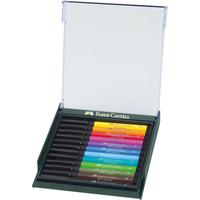 FABER-CASTELL 267421 Tuschestift Pitt Artist Pen B 12er Etui Bright FABER-CASTELL 267421 Tuschestift Pitt Artist Pen B 12er Etui Bright von Faber Castell